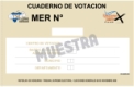 CUADERNO DE VOTACION 1-4